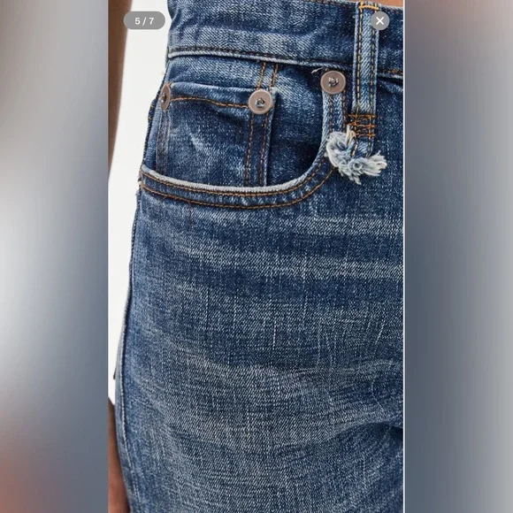 R13 Jane Jean Mire Blue size 28 New with tags - Picture 5 of 10